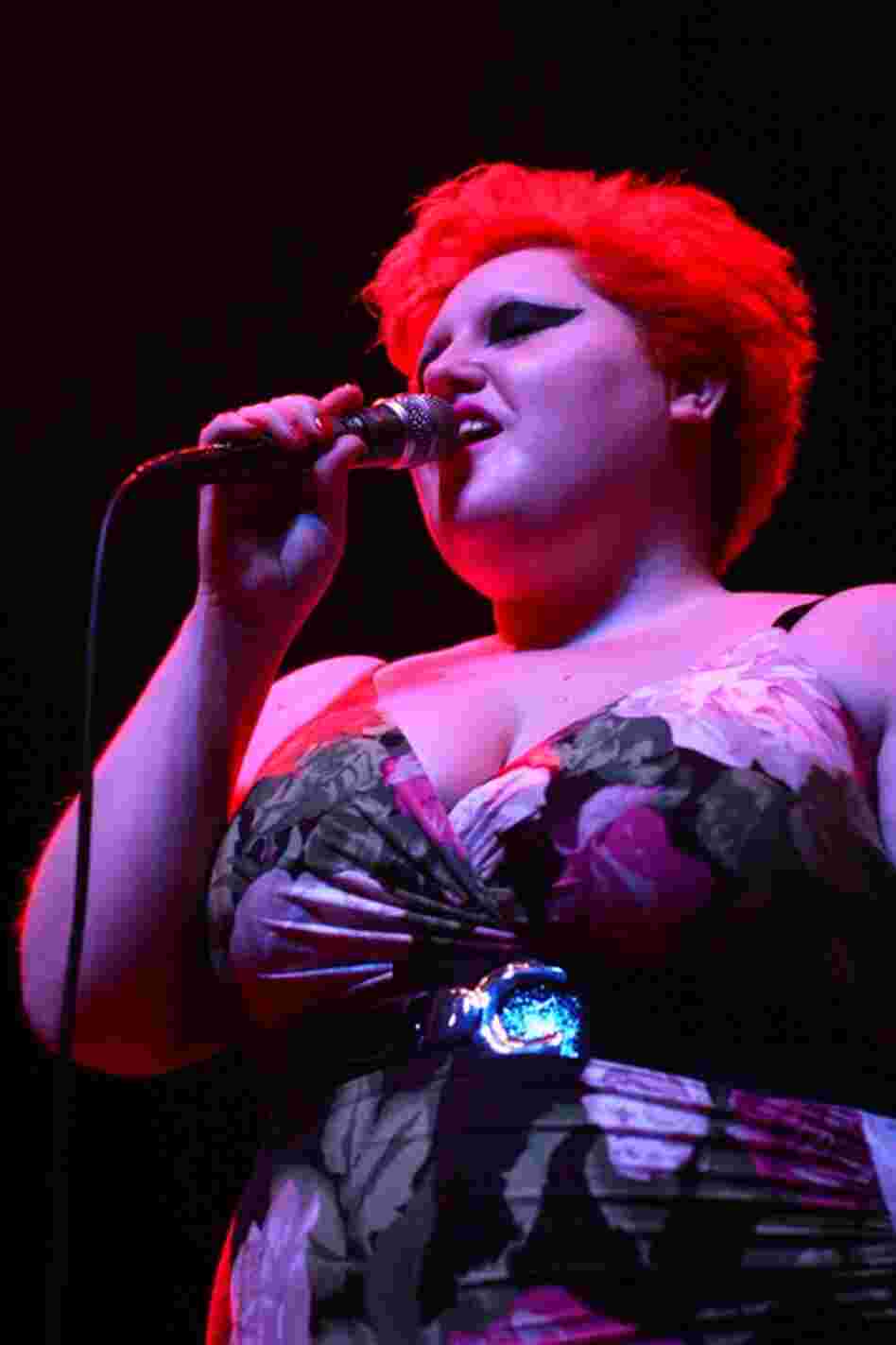 The Gossip, performing live at the 9:30 Club in Washington, D.C.