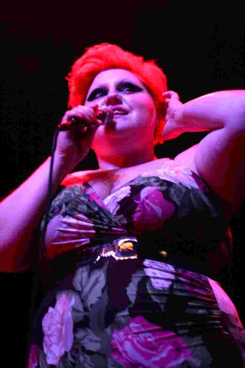 The Gossip, performing live at the 9:30 Club in Washington, D.C.