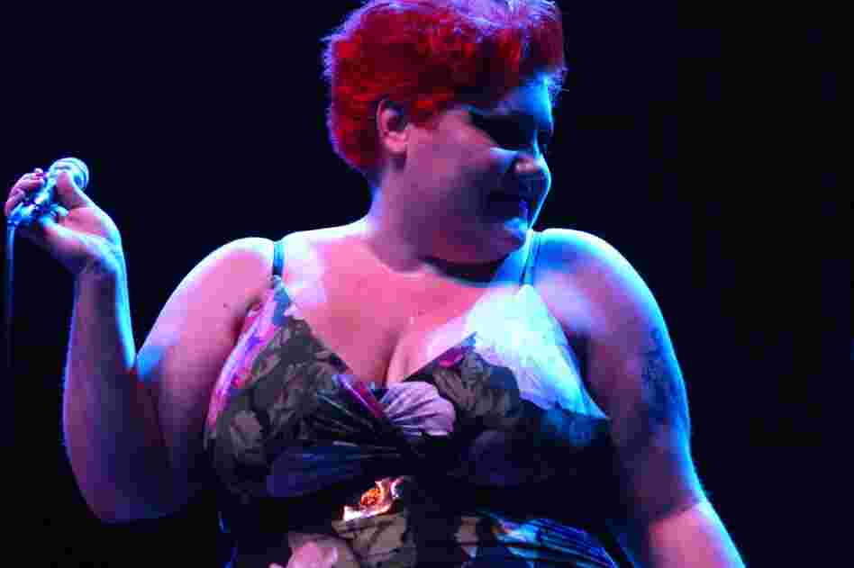 The Gossip, performing live at the 9:30 Club in Washington, D.C.