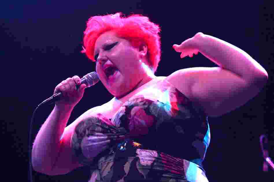 The Gossip, performing live at the 9:30 Club in Washington, D.C.