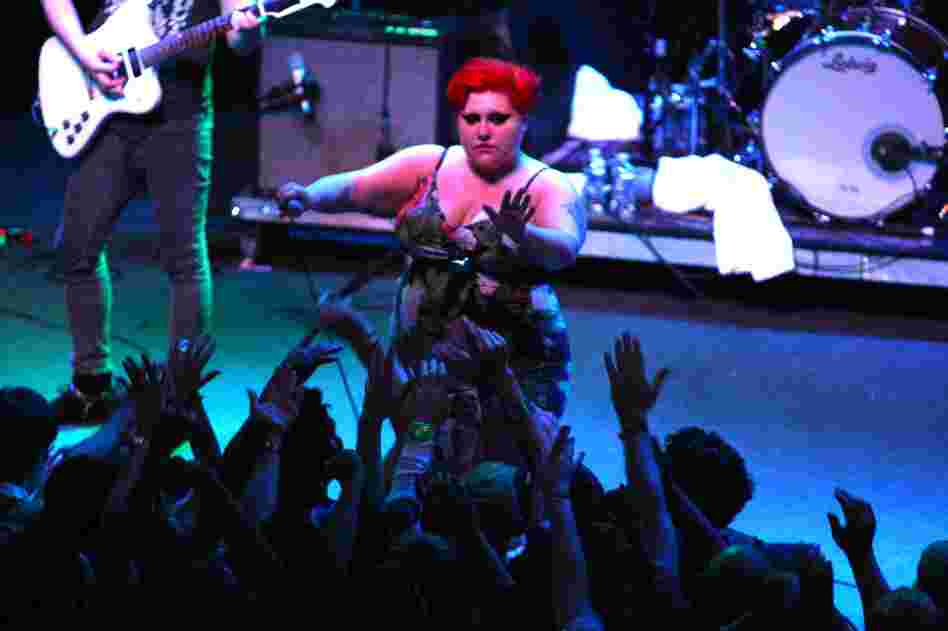 The Gossip, performing live at the 9:30 Club in Washington, D.C.