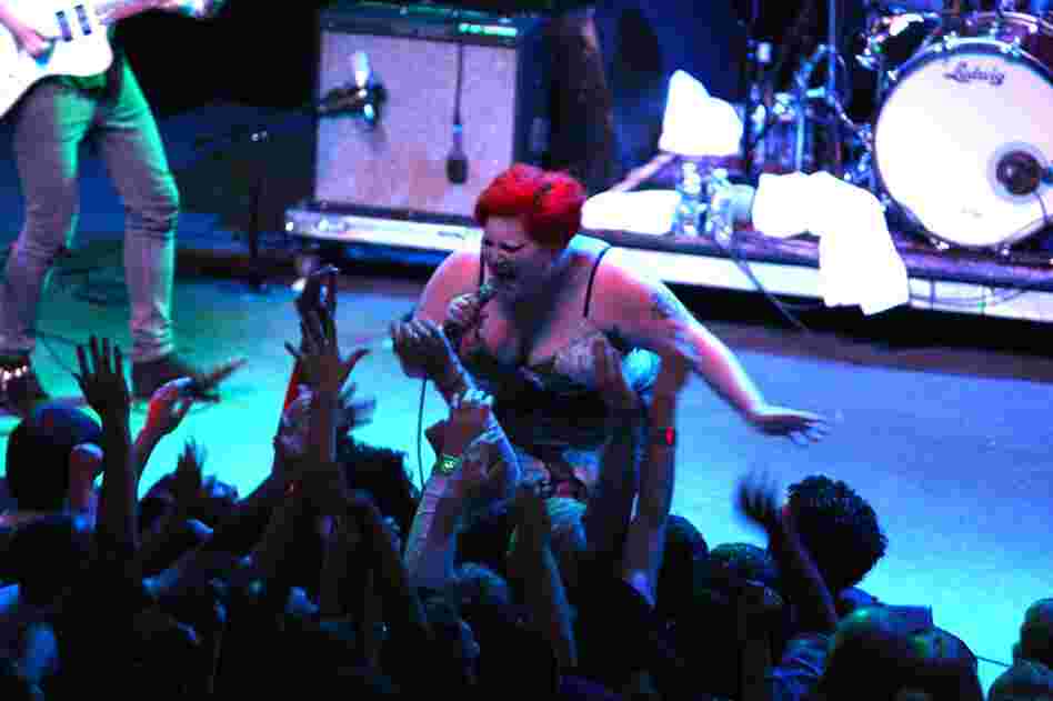 The Gossip, performing live at the 9:30 Club in Washington, D.C.