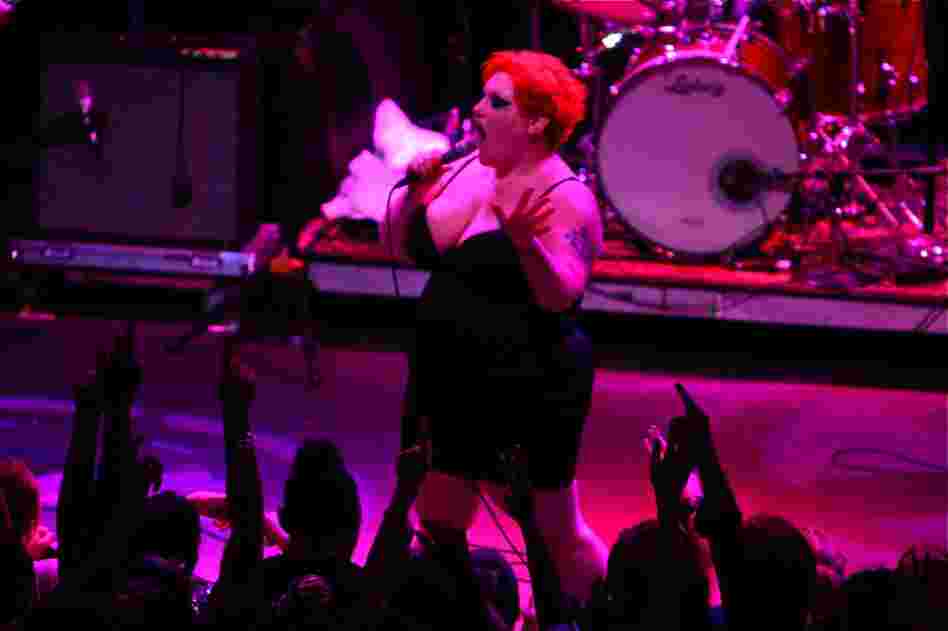 The Gossip, performing live at the 9:30 Club in Washington, D.C.