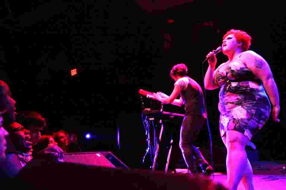 The Gossip, performing live at the 9:30 Club in Washington, D.C.