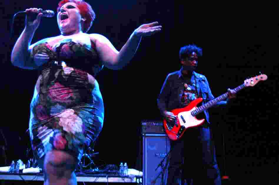 The Gossip, performing live at the 9:30 Club in Washington, D.C.