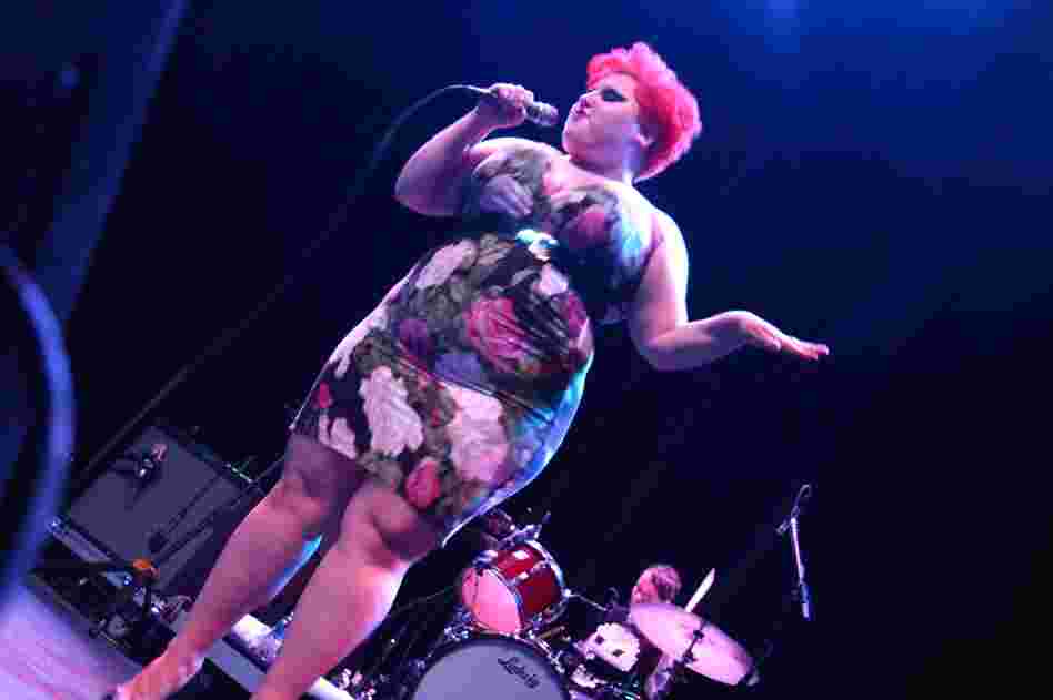 The Gossip, performing live at the 9:30 Club in Washington, D.C.
