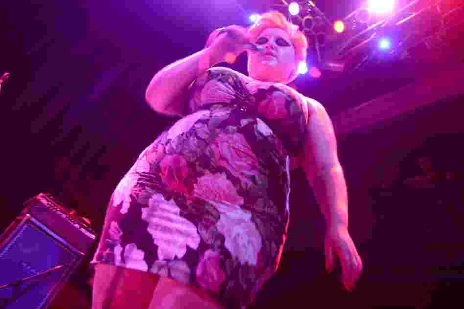 The Gossip, performing live at the 9:30 Club in Washington, D.C.