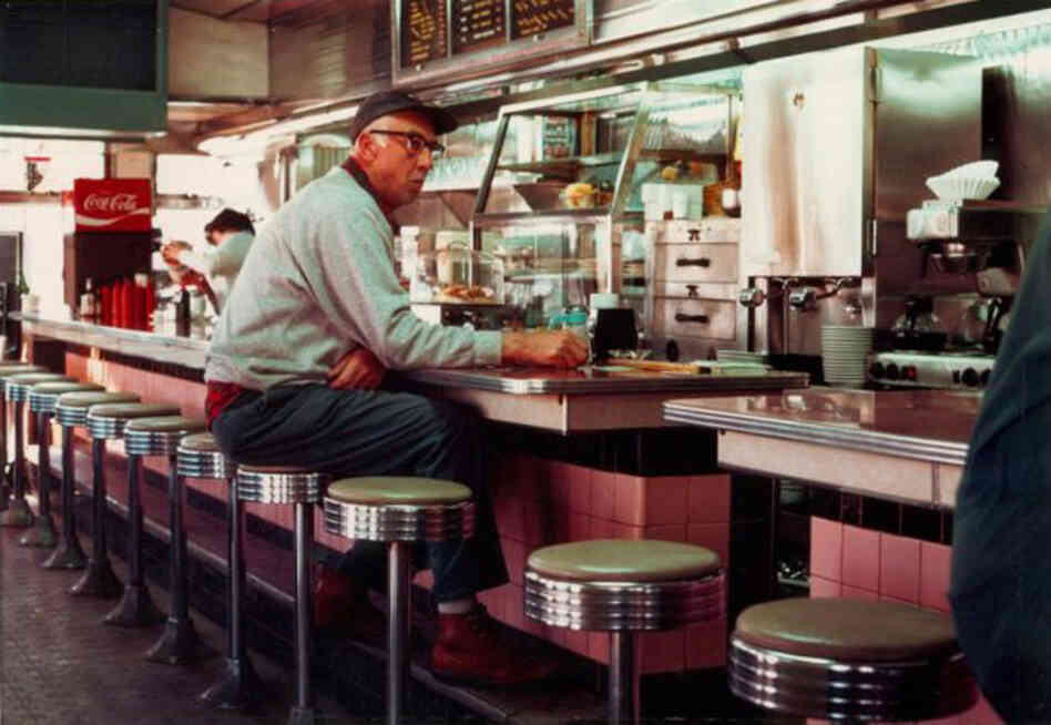 Diner With Pink Tile 