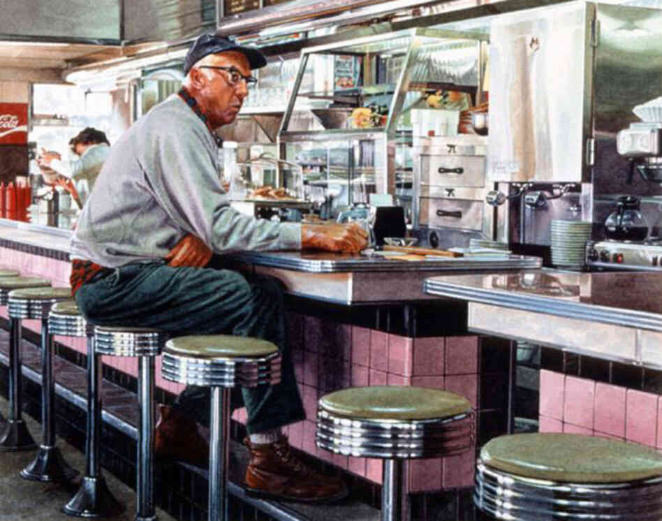 Diner With Pink Tile 