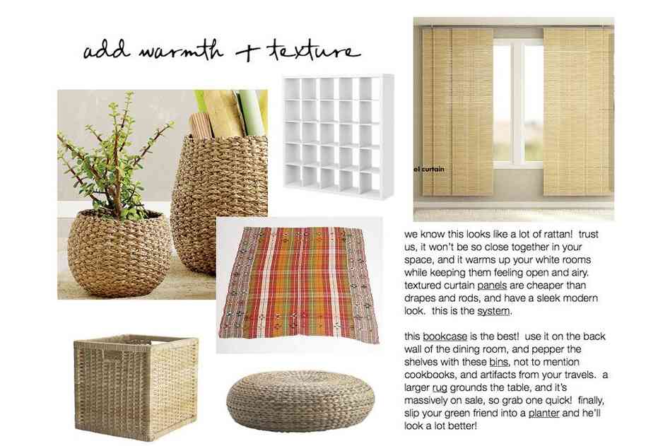 The designers add their own touches.