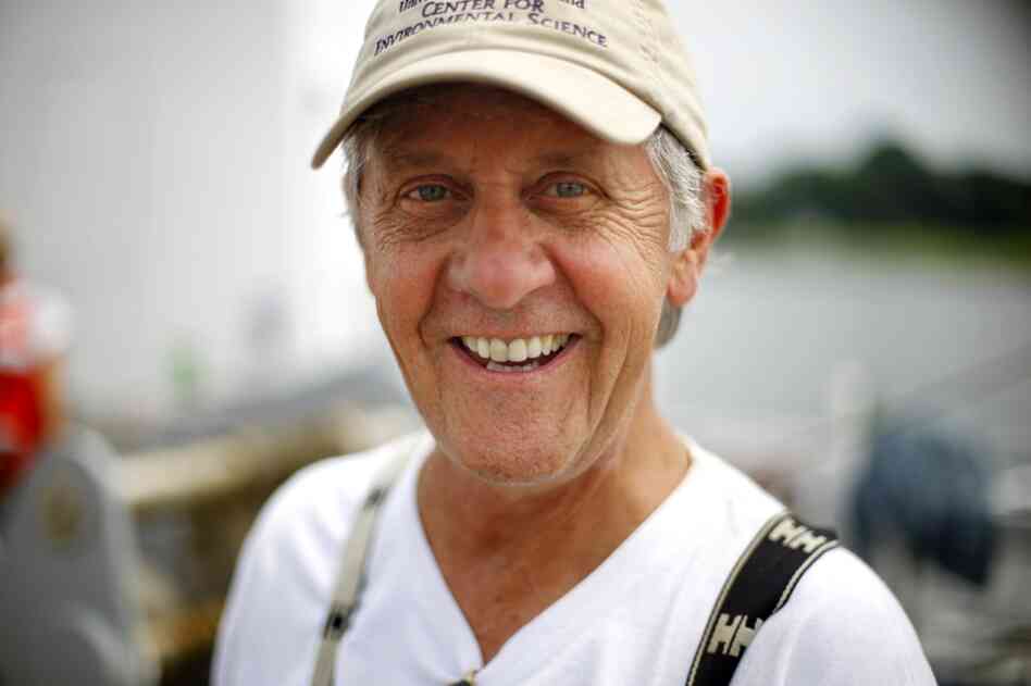 Walter Boynton, a marine scientist with the University of Maryland Center for Environmental Science, studies the complex interactions between marine life and its watery — and often muddy — habitat. Once the country's richest estuary for both commercial fishing and marine wildlife, the Chesapeake Bay has undergone a steady and steep decline over the past several decades.