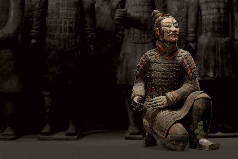 Curator Al Dien remembers the moment he saw his first terra cotta warrior, in China in 1977. "As we rounded a corner, there was, on display, the kneeling archer," he says. "I was so excited that the people accompanying us insisted I sit down. They thought I was going to have some sort of heart attack." 