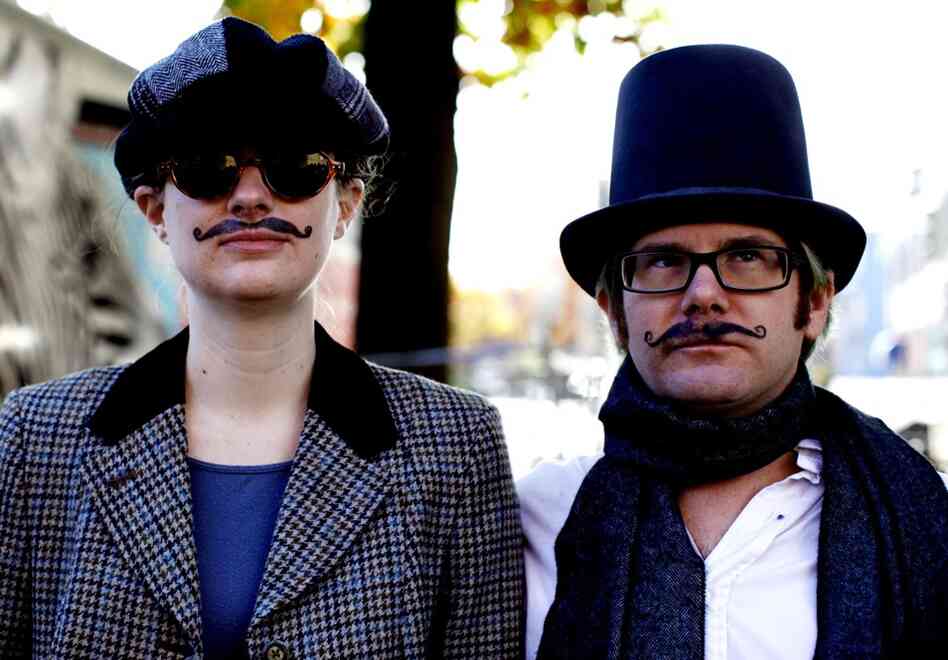 Mustaches were extremely popular among the D.C. tweed riders who gathered Sunday for a dandy ride through the city. 