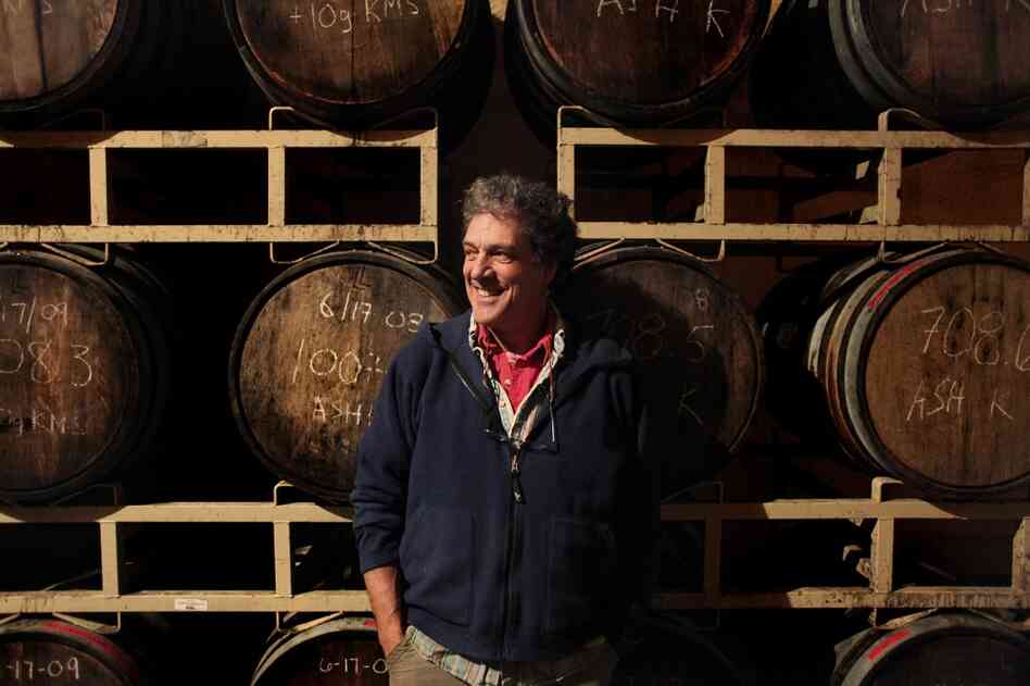 Though Wood is the owner and manager of Poverty Lane Orchards and Farnum Hill Cider, he is also involved with the labor at the farm.