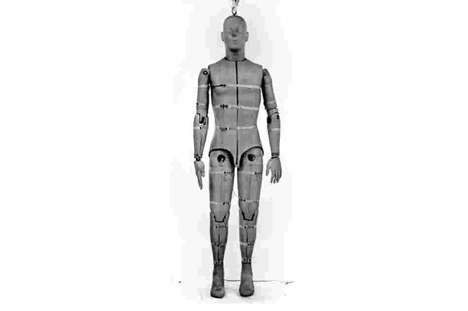 Sierra Sam, the first crash test dummy, was created in 1949. Sam was what is known as a 95th percentile male dummy, meaning he weighed more and was taller than 95 percent of the male population.  Sam was contracted by the U.S. Air Force and built by Sierra Engineering to test aircraft ejection seat systems. 