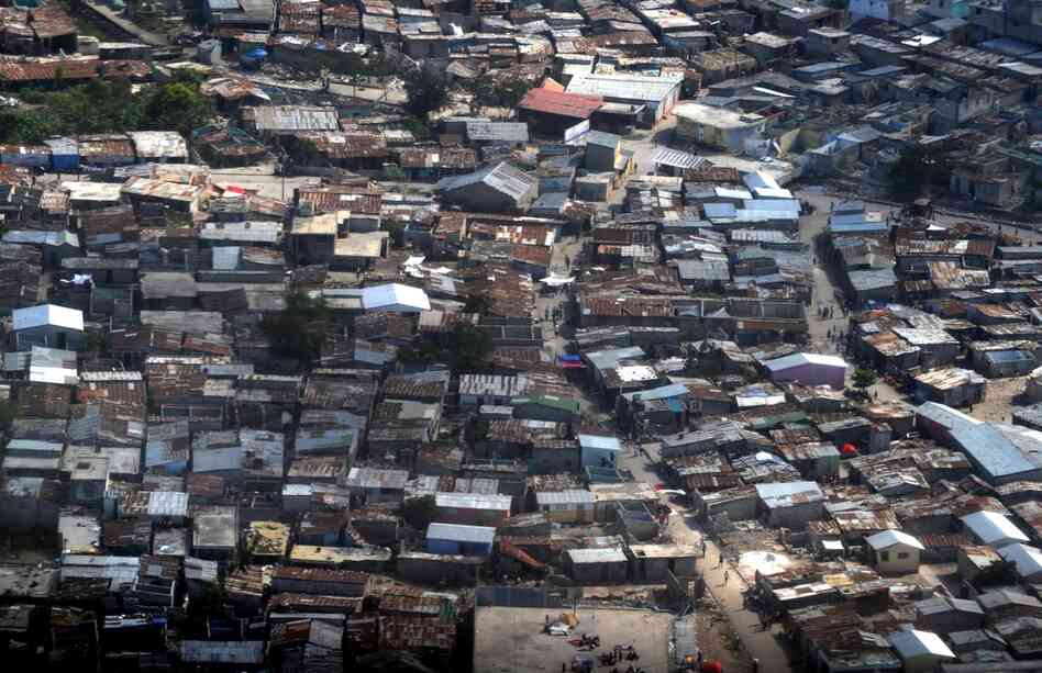 The magnitude of the disaster is overwhelming relief efforts. 