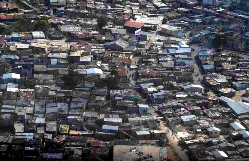 The magnitude of the disaster is overwhelming relief efforts. 
