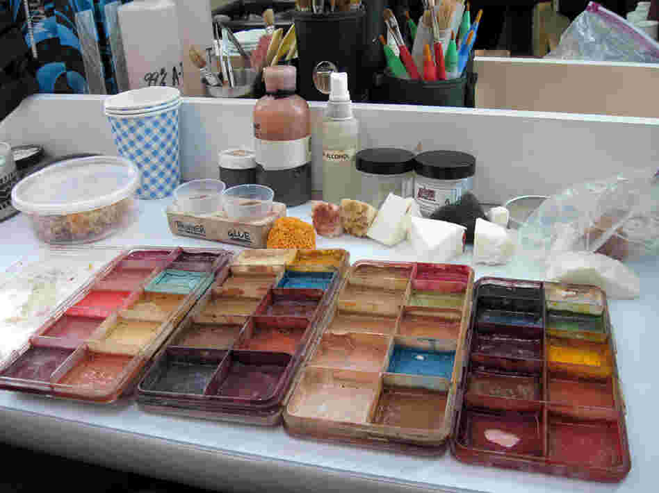 It takes an extensive palette to commit makeup murders.