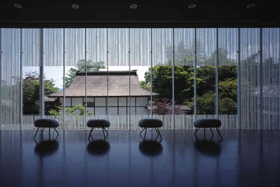 Interior of the O Museum (Nagano, Japan, 1999).