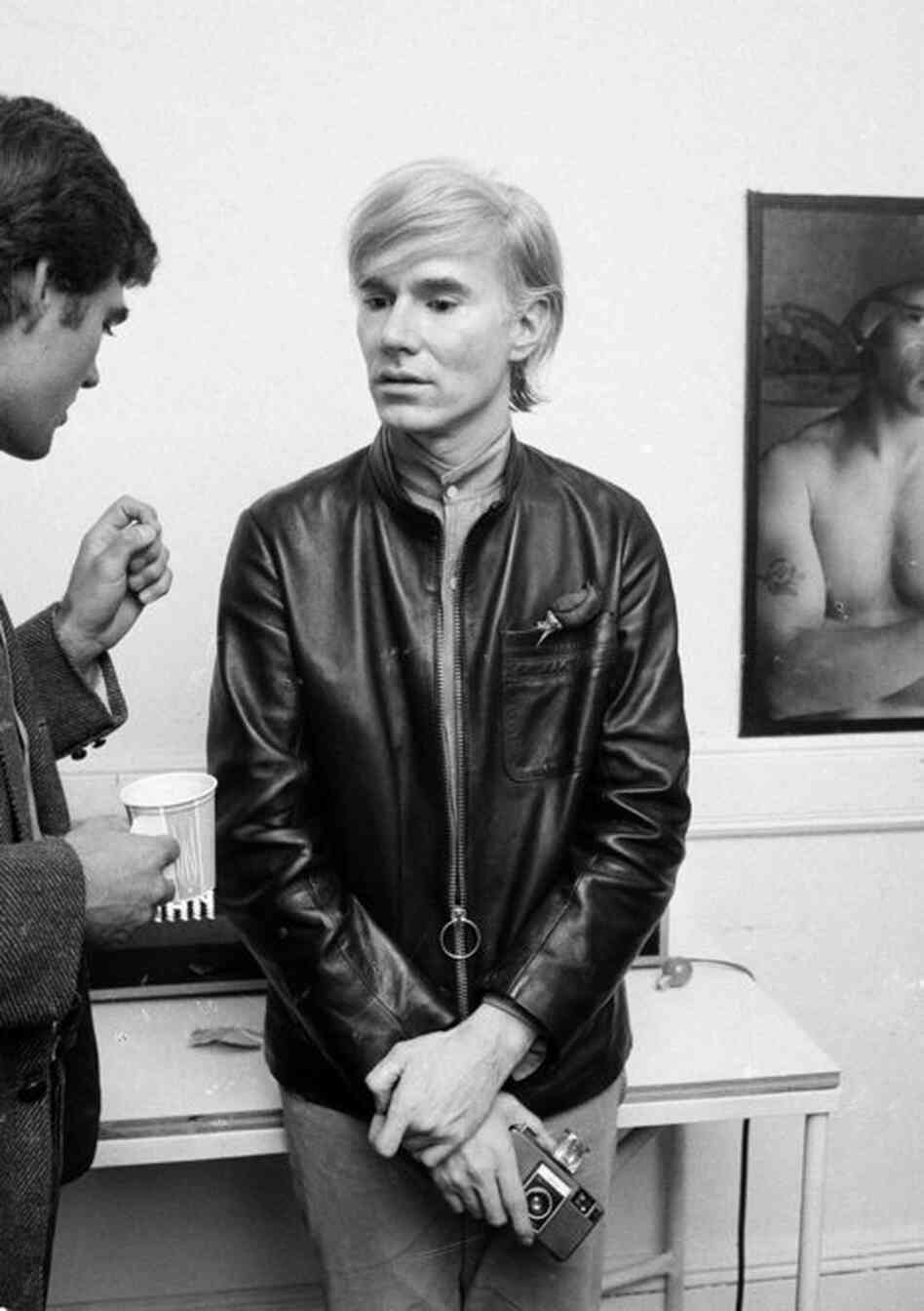 Artist and underground filmmaker Andy Warhol at his studio, The Factory, Sept. 19, 1968.