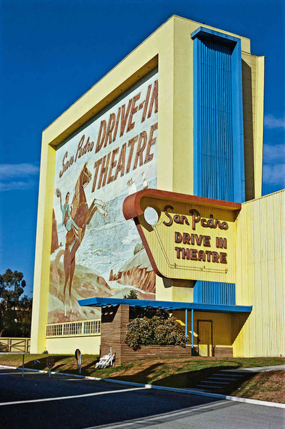 San Pedro drive-in theater, San Pedro, Calif., 1979