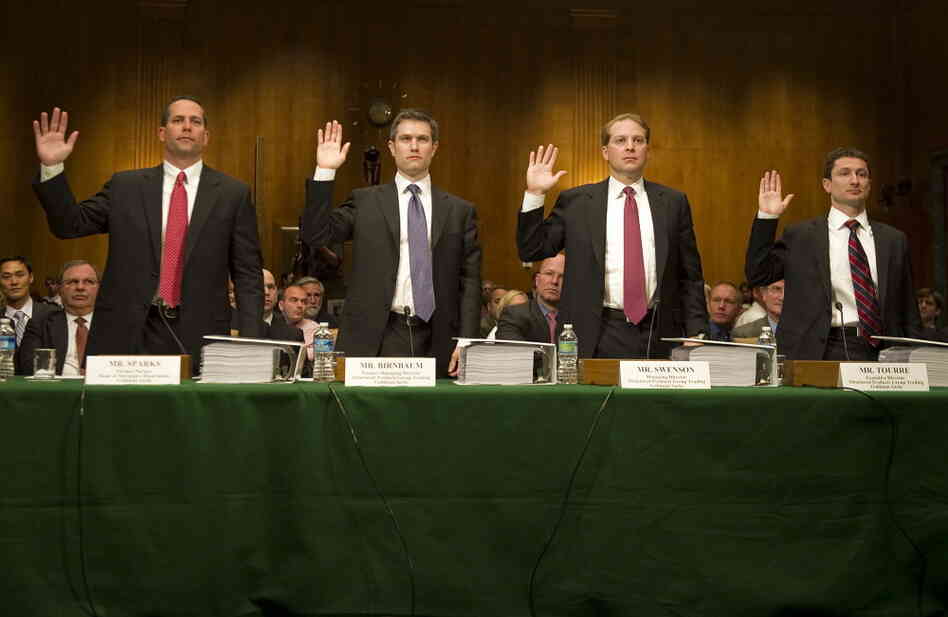 Daniel Sparks (L), a former partner who Daniel Sparks (L), a former partner who
