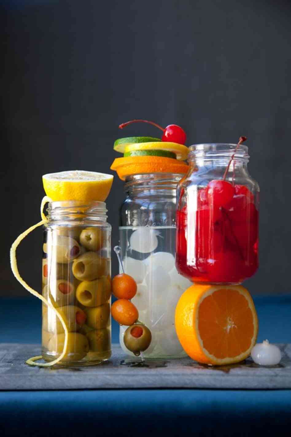 Cocktail condiments