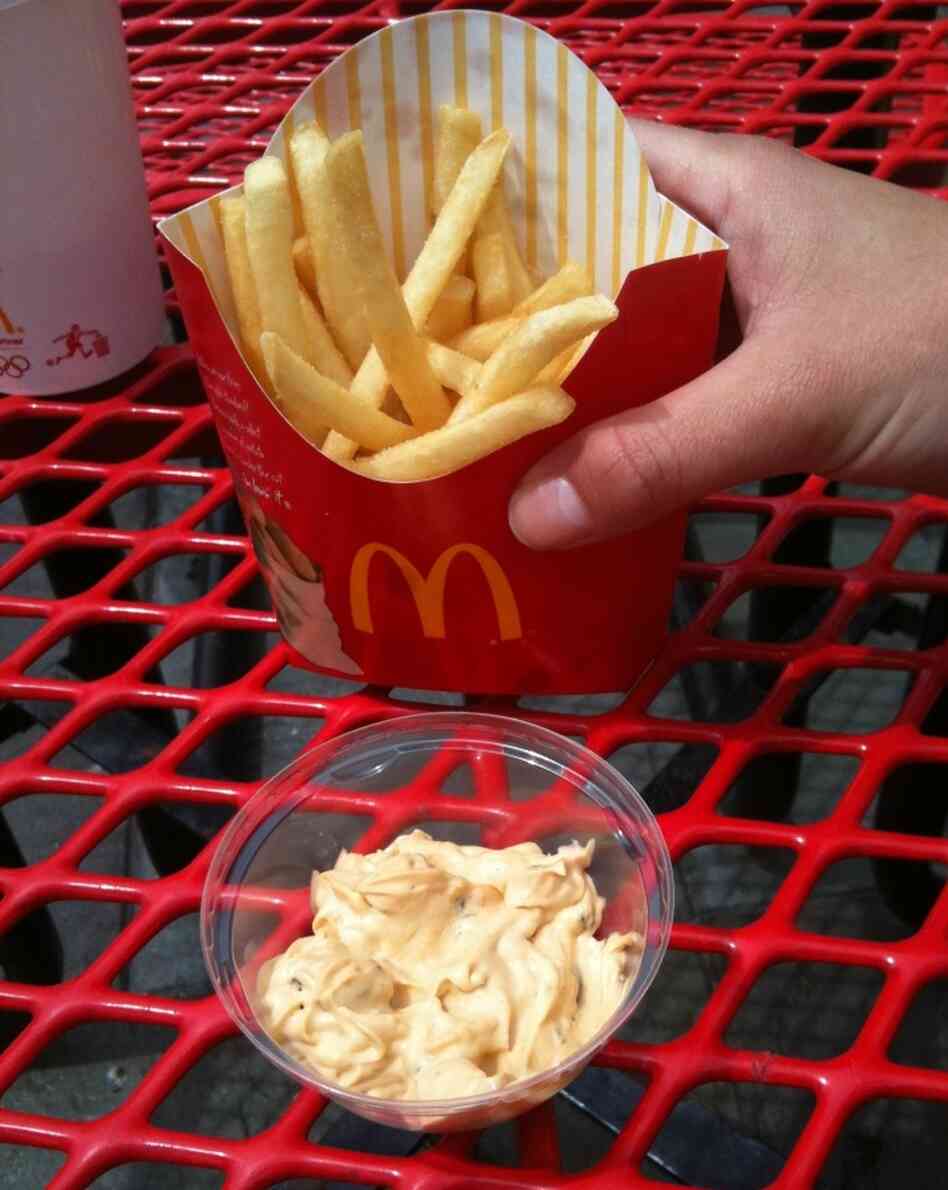 mcdonalds fries with special sauce mcdonalds fries with special sauce