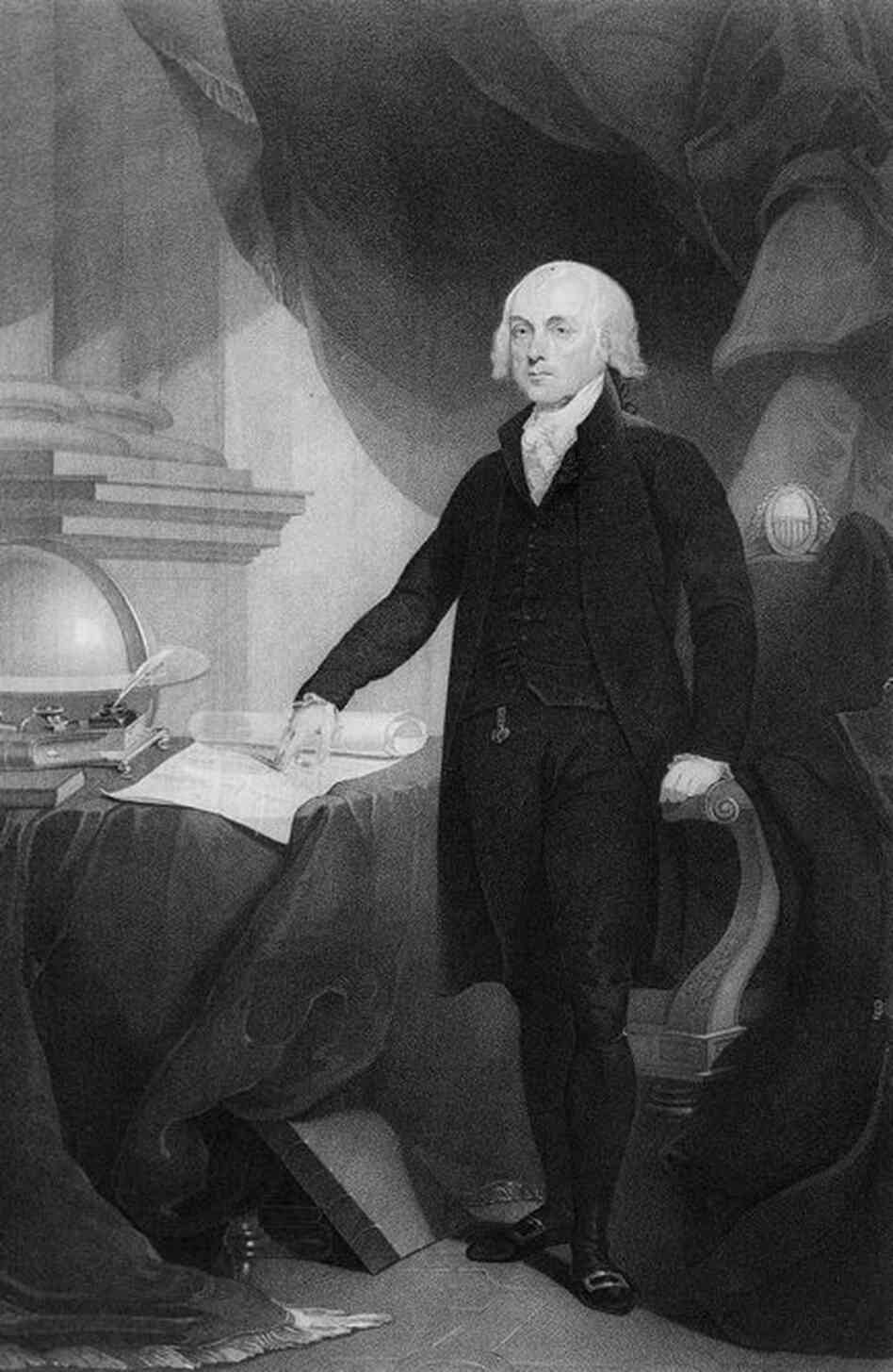 James Madison, fourth president of the United States, 5 feet 4 inches 
