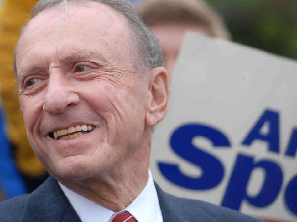 Arlen Specter Campaigns At Citizens Bank Park Before Phillies Game Arlen Specter Campaigns At Citizens Bank Park Before Phillies Game