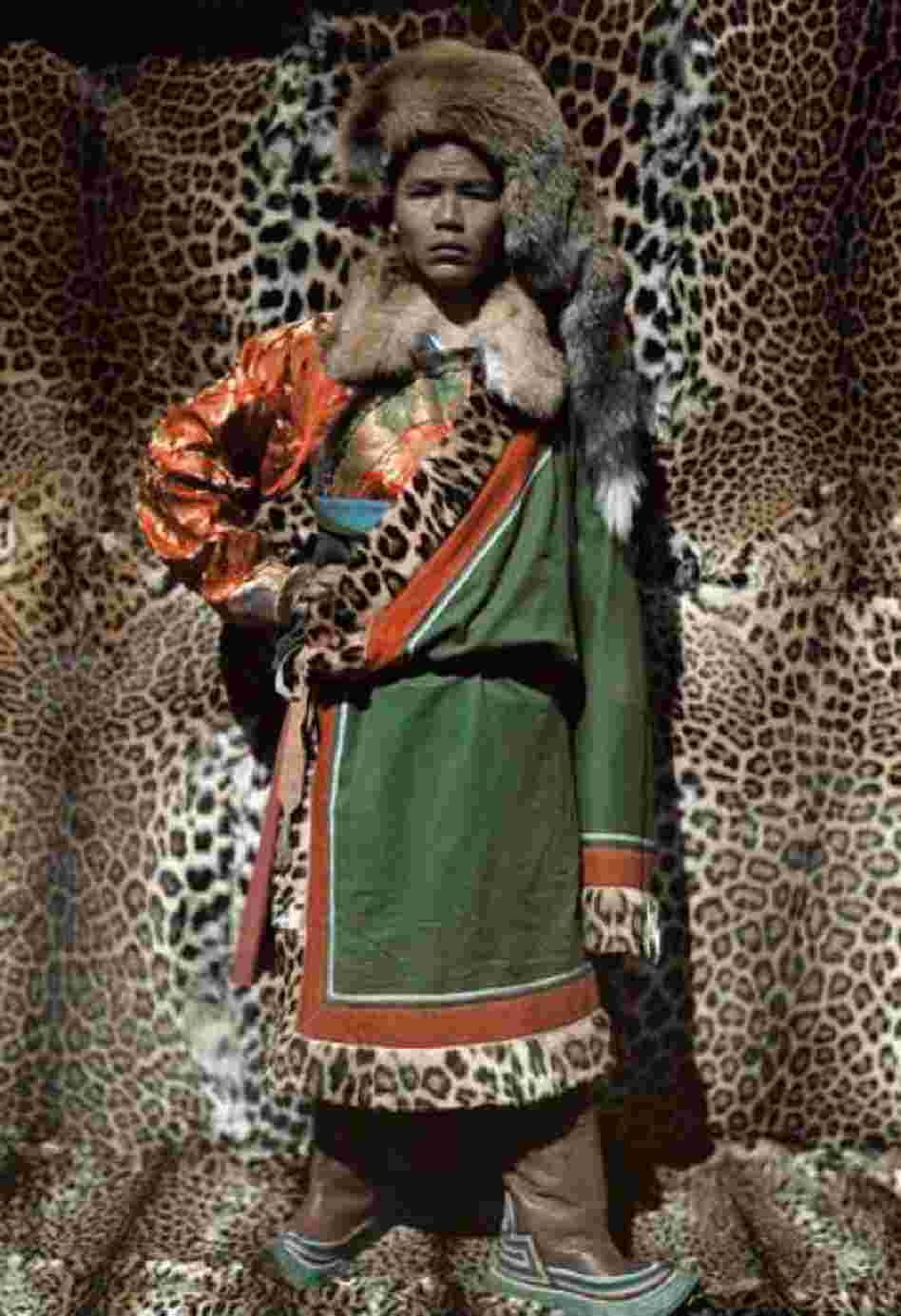 A Naxi leader in Tibet, China, circa 1927 