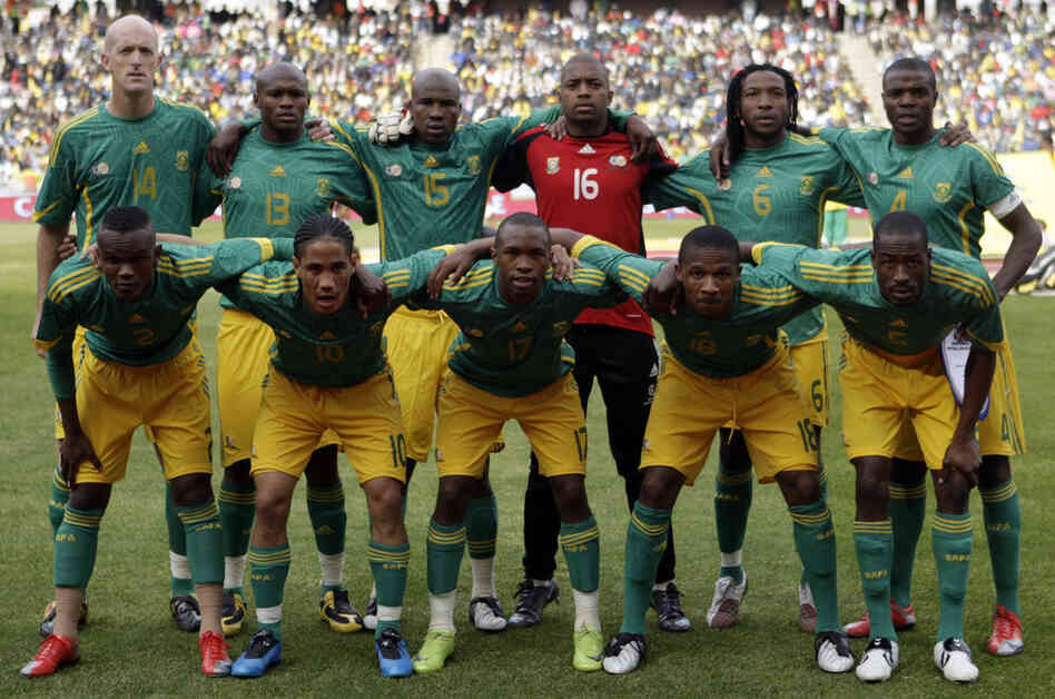 South Africa's national team, ranked 83rd in the world, could have a hard time keeping up the tradition of host countries' advancing to the World Cup's Round of 16. Preparing to host the tournament, South Africa built five new stadiums. 