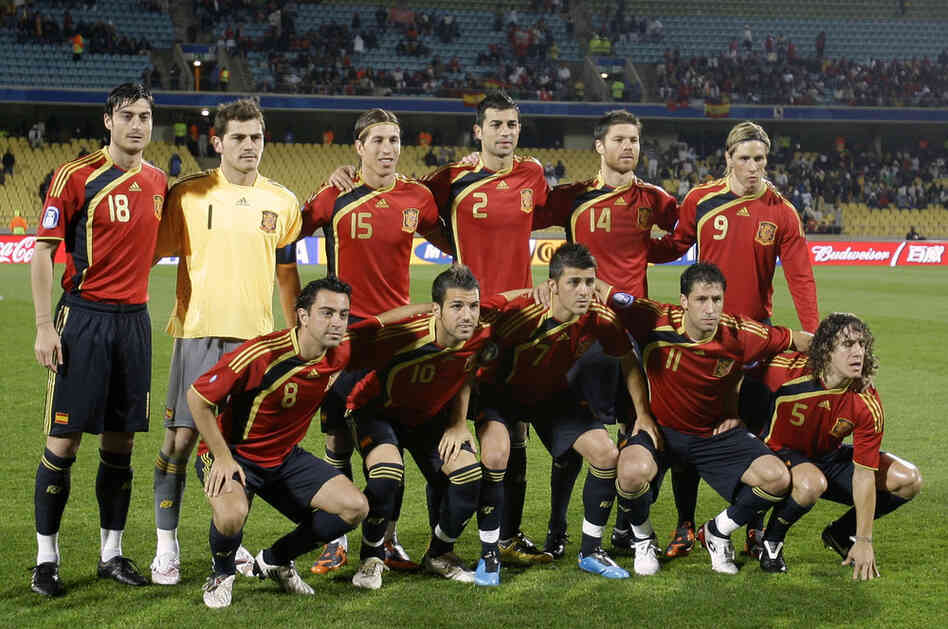 Coming off its first major title win since 1964, Spain's national team is favored to advance from Group H, which includes Switzerland, Honduras and Chile. 