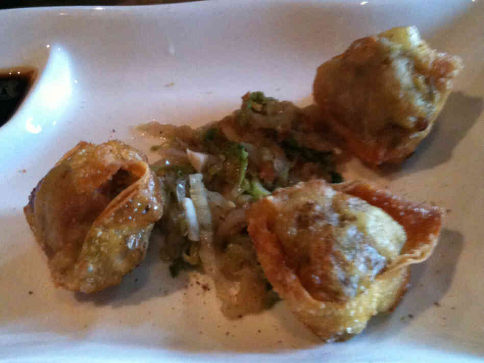 Duck dumplings. Duck dumplings.