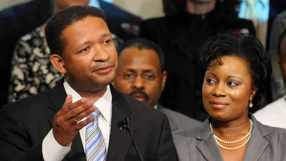 Rep. Artur Davis, with his wife Tara, concedes the Democratic gubernatorial race. Rep. Artur Davis, with his wife Tara, concedes the Democratic gubernatorial race.
