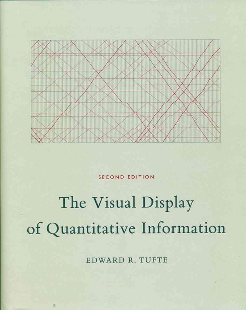 Known in design fields as the father of information design, Edward Tufte is the author of a renowned series of books on the topic. The cover of his first book, The Visual Display of Quantitative Information, features E.J. Marey's graphical train schedule, displaying travel times from Paris to Lyon in 1885.