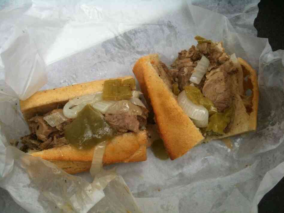 The porchetta sandwich The porchetta sandwich