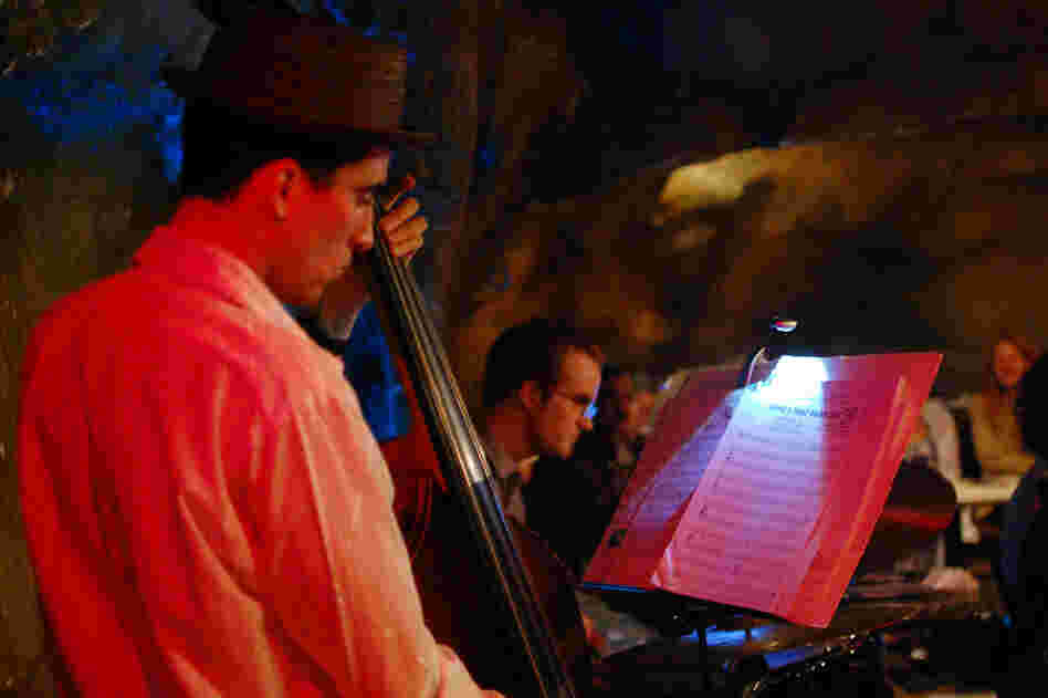 Bassist Oliver Albertini and drummer Andrew Hare.