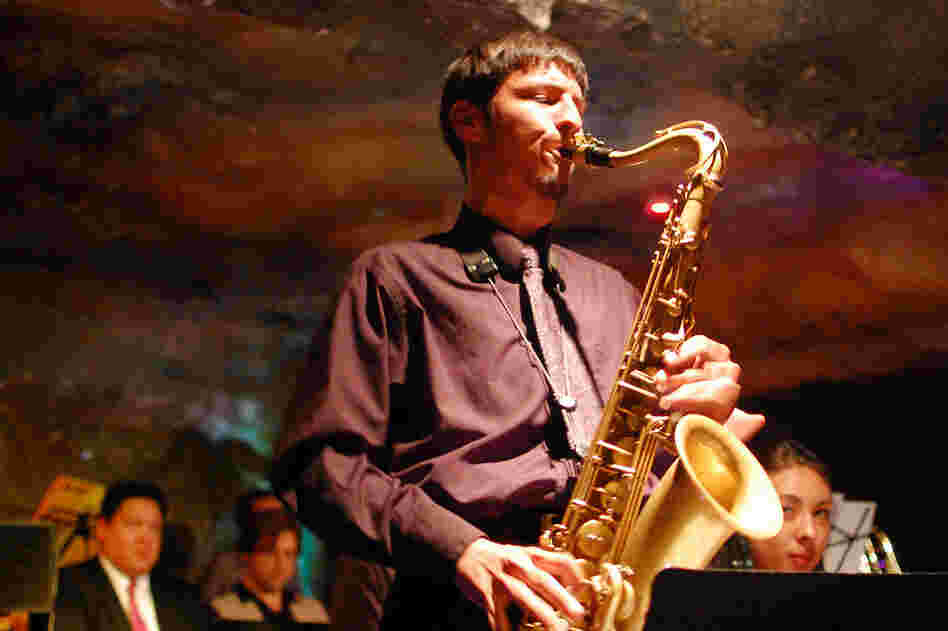 Elijah Jamal Balbed, proclaimed D.C.'s Best New Jazz Musician by the Washington City Paper, took a long solo on Bob Mintzer's "Spectrum."