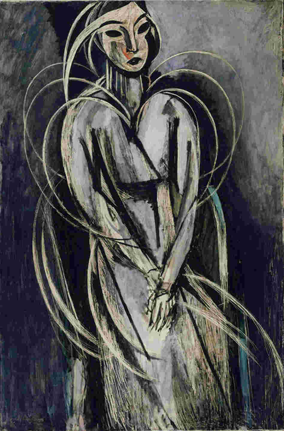 Portrait of Yvonne Landsberg by Henri Matisse, 1914. 