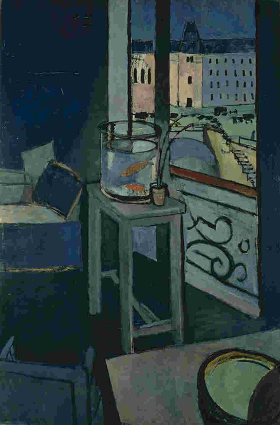 Interior With Goldfish by Henri Matisse, 1914. 