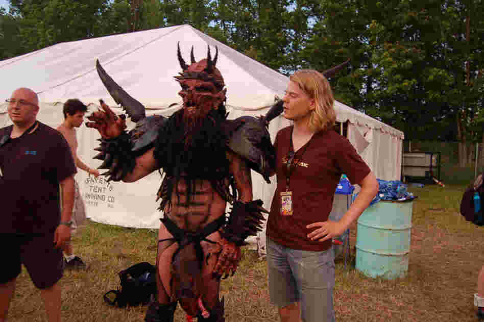 NPR Music's Lars Gotrich and Oderus Urungus of Gwar argue about high unemployment's long-term effect on inflation. 