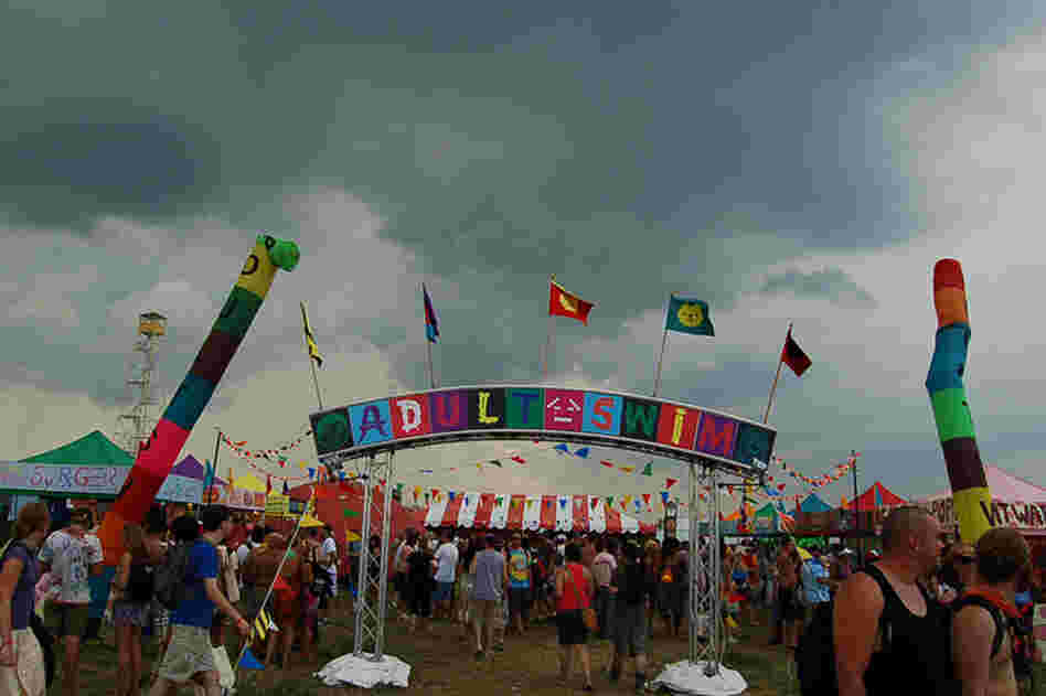 This festival is brought to you by Adult Swim. 