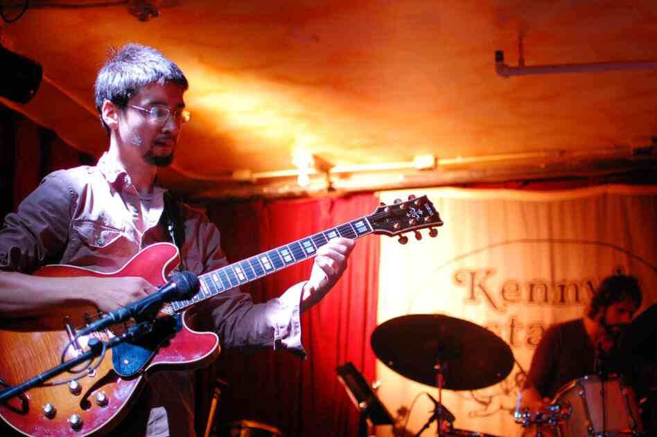 Miles Okazaki (guitar) and Dan Weiss (drums) played a duo set that ranged from bossa nova to drumset transcriptions of tabla music.