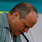 John Medeski plays a melodica at Bonnaroo 2010. John Medeski plays a melodica at Bonnaroo 2010.