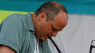 John Medeski plays a melodica at Bonnaroo 2010. John Medeski plays a melodica at Bonnaroo 2010.