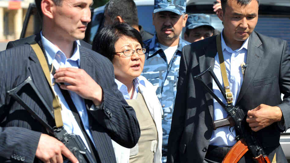 Kyrgyzstan's interim leader Roza Otunbay Kyrgyzstan's interim leader Roza Otunbay