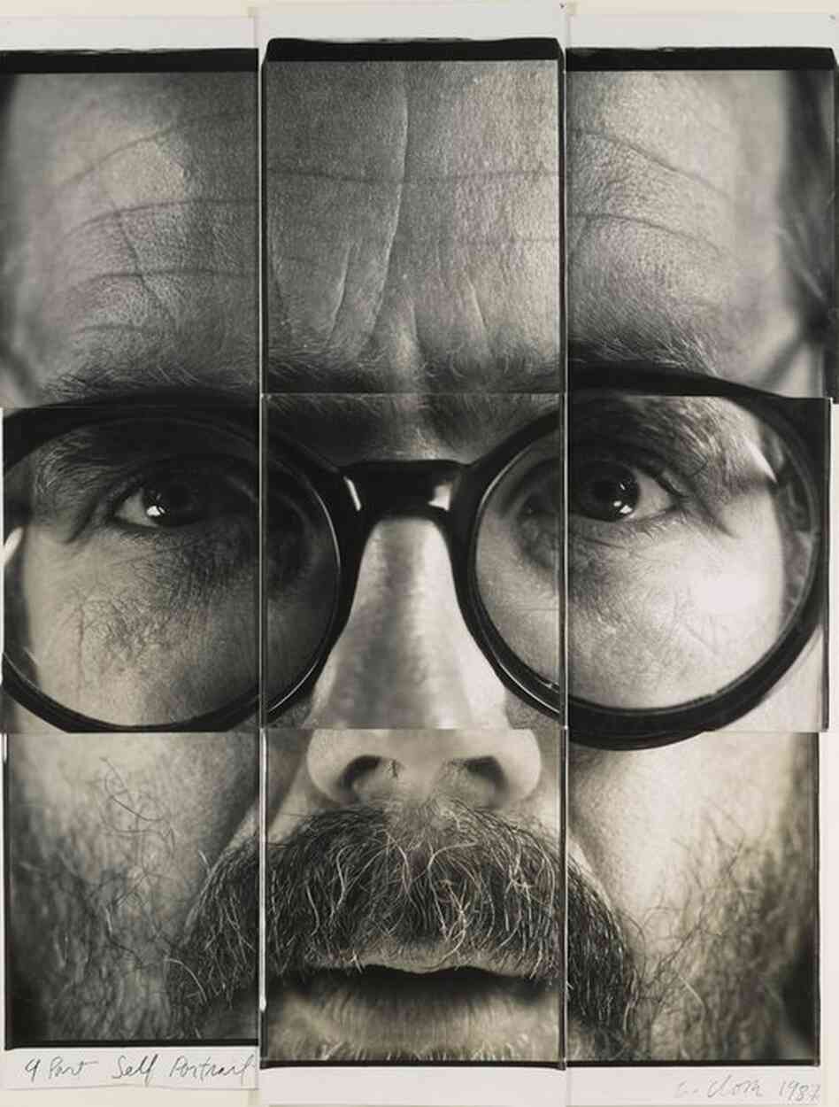 9-Part Self Portrait, unique collage of large-format Polapan prints, est. $50,000-$70,000 