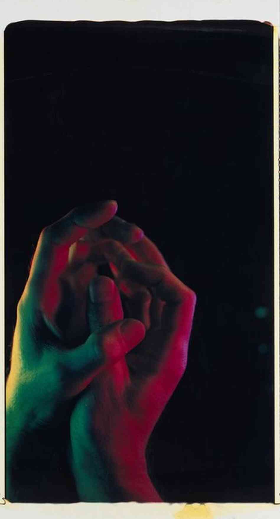 Ultra-Large (Hands), unique, mural-sized Polaroid Polacolor print, est. $20,000-$30,000 