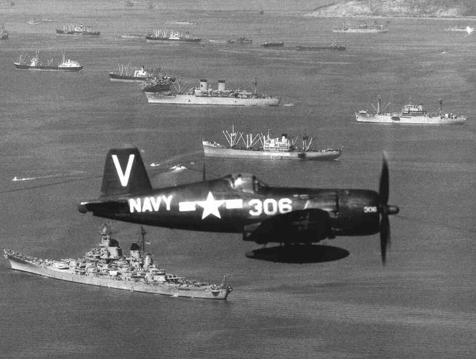 The harbor at Inchon, South Korea, site of the U.S.-led counterassault, the largest amphibious landing since the end of World War II, on Sept. 15, 1950. 